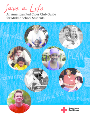 An American Red Cross Club Guide for Middle School Students - redcross