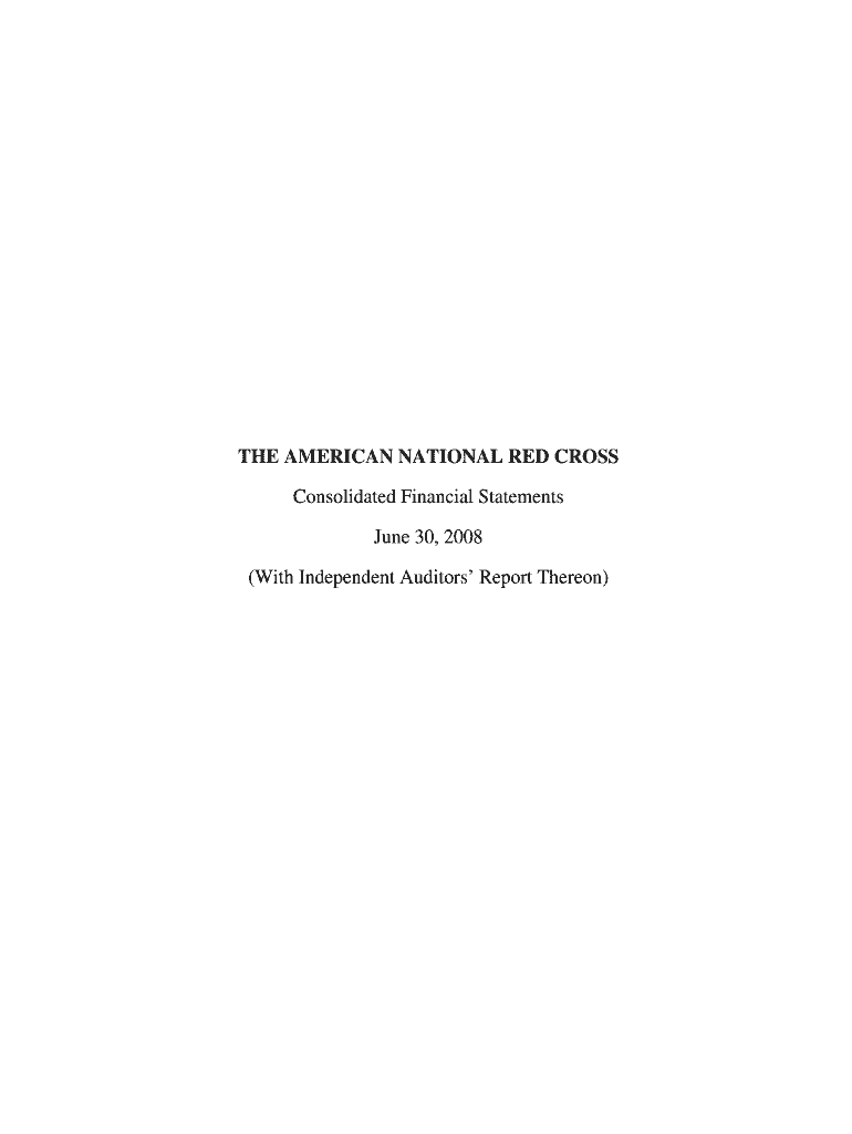 We have audited the accompanying consolidated statement of financial position of the American Nation Preview on Page 1