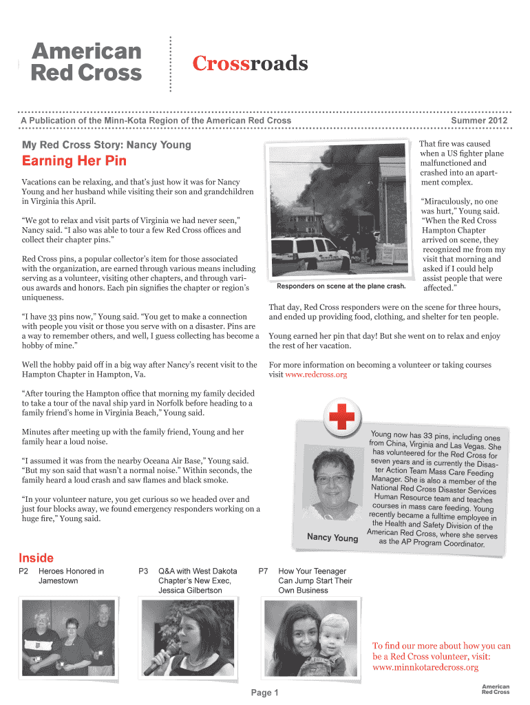 My Red Cross Story: Nancy Young Preview on Page 1