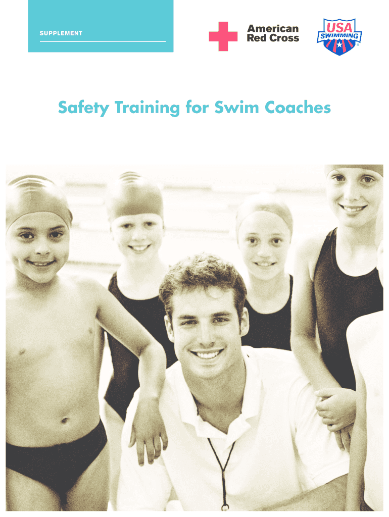 Safety Training for Swim Coaches Supplement - American Red Cross Preview on Page 1