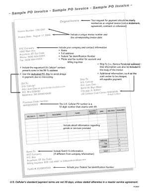 Fillable invoice template - xxxxawr form