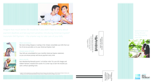 American Express Bill Payment Consent Form