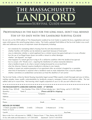 Massachusetts Landlord Survival Guide