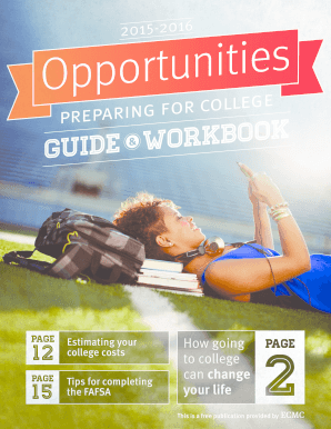 College Preparation Guide and Workbook