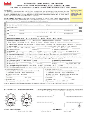 DC Property Damage Crash Report