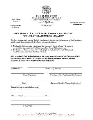 LICENSING SERVICES BUREAU BANKING