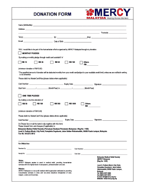 Donation Form