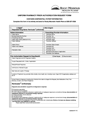 Pharmacy Prior Authorization Request Form