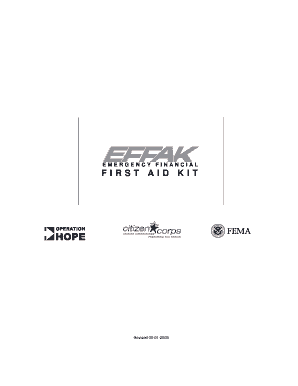 Emergency Financial First Aid Kit