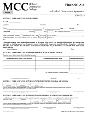 SS 0053 Consortium Agreement - Mohave Community College - mohave