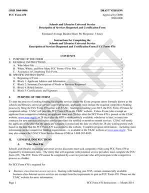 FCC Form 470