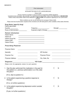 Aetna Authorization For Release Of Medical Information Aetna Authorization For Release Of Medical Information