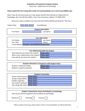 Consent form for internship - Texas Tech - Department of Psychology - depts ttu