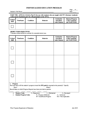 Individualized Education Program