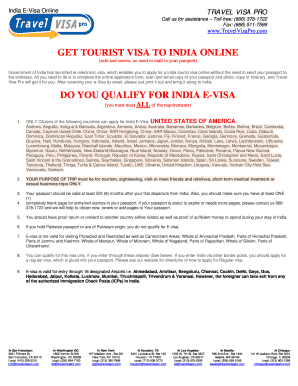 India E-Visa Application Form