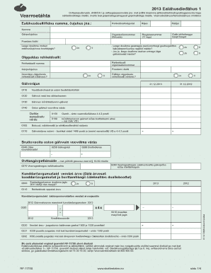 Norwegian Tax Return Form
