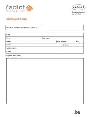 Complaint Form