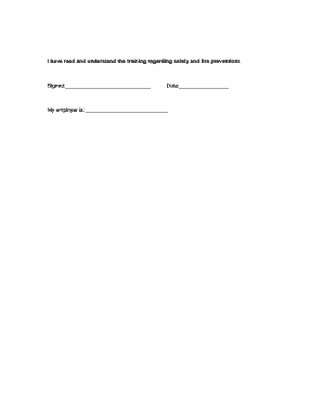 Safety and Fire Prevention Guide