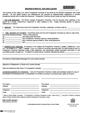 Tenant Refusal Notice