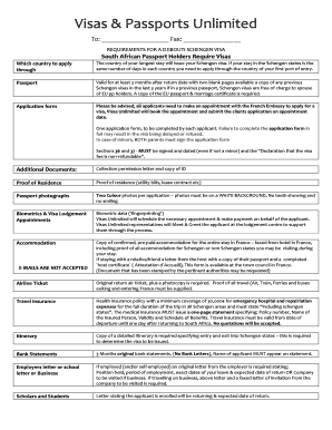 Djibouti Schengen Visa Application