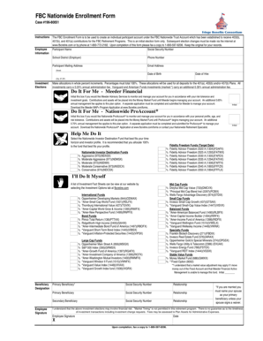 FBC Nationwide Enrollment Form