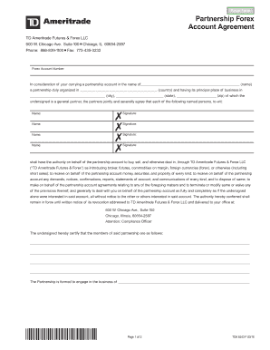 Forex account management agreement pdf
