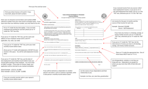 Indigency Application Form