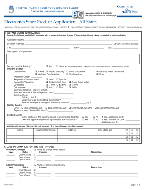 Electronics Store Product Application