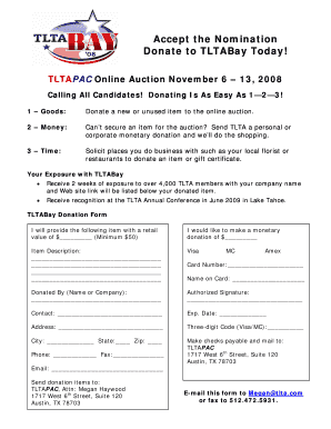TLTABay Donation Form