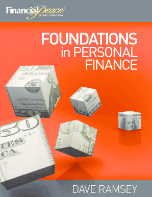Foundations in Personal Finance