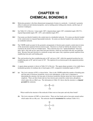 CHAPTER 10 CHEMICAL BONDING II - Suffolk County Community - www2 sunysuffolk