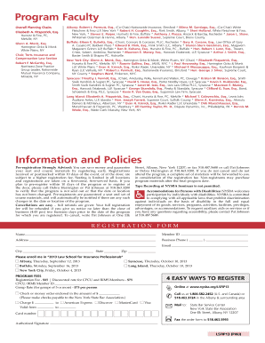 2013 Law School for Insurance Professionals - NYSBA