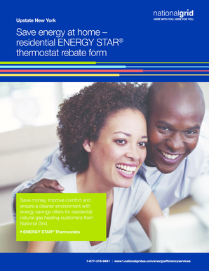 Residential ENERGY STAR Thermostat Rebate Application