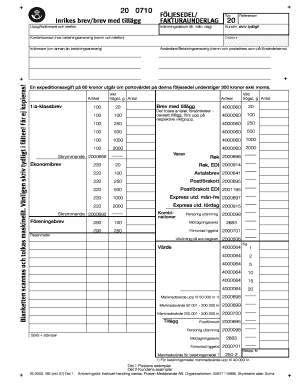 Swedish Invoice Form