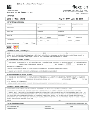 Rhode Island Payroll Enrollment and Change Form