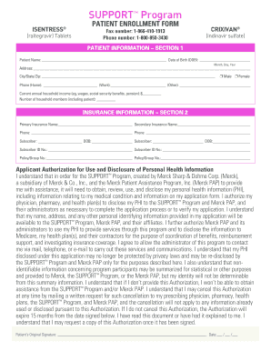 Patient Enrollment Form