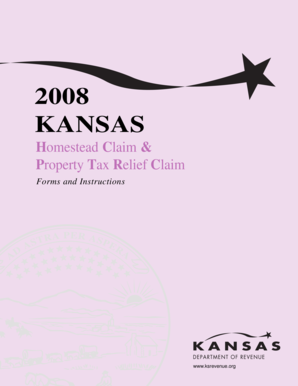 Kansas Homestead Claim Form