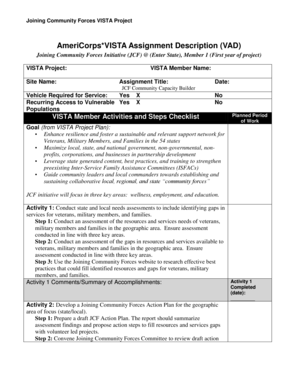 Weekly timesheet template - Joining Community Forces VISTA Project - jointservicessupport