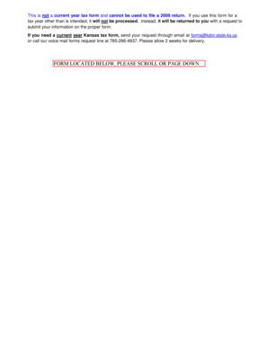 Kansas Individual Income Tax Form K-40