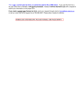 Kansas Individual Income Tax Form K-40 2005
