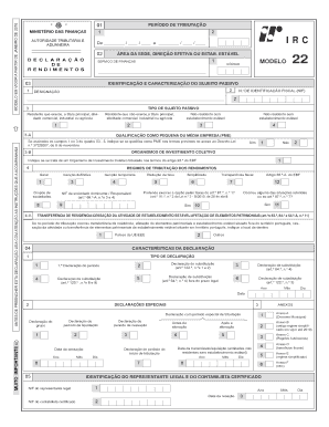 Declaração de Rendimentos