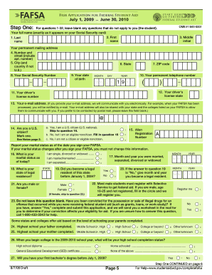 Free Application for Federal Student Aid