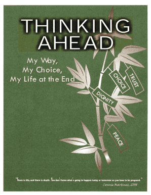 Thinking Ahead Workbook