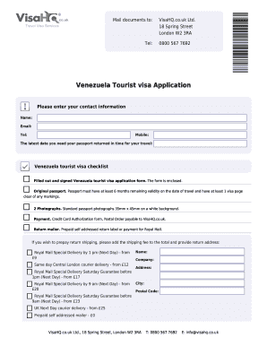 Authorization letter for philhealth - Venezuela Tourist visa Application