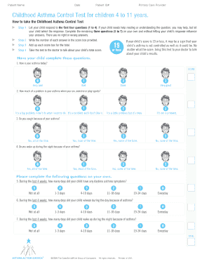 Childhood Asthma Control Test