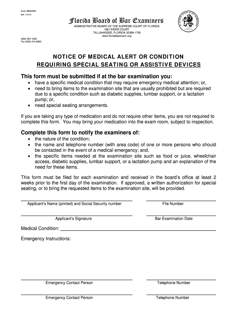 fl medalert notice medical search Preview on Page 1