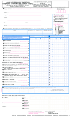 Local Earned Income Tax Return