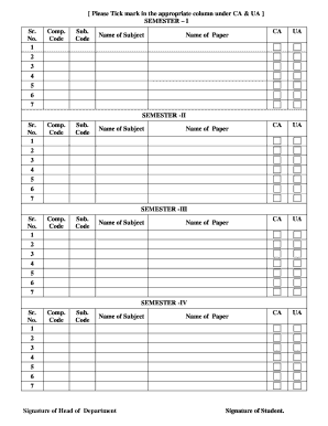 North Maharashtra University Exam Application Form