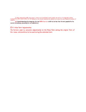 Standard Lease Addendum