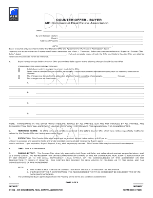 Counter Offer - Buyer